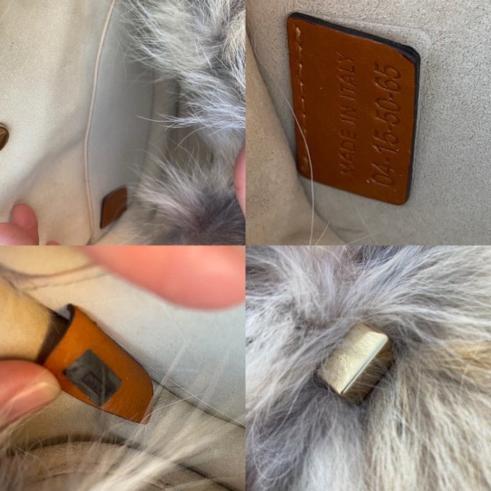 SOLD Chloé Georgia Fur Crossbody Flap Bag NWT - Picture 8 of 9
